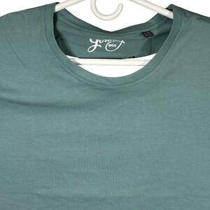Johnny Bigg Mens Essential Crew Neck Tee T Shirt Fern‎ Green 1XL NWT